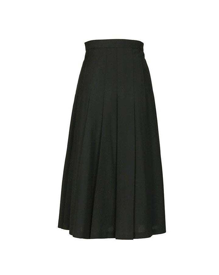 Women Long Pleated Skirt with High Waist Mune Fashion