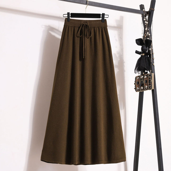 Ladies Long, Swinging Casual Skirt Mune Fashion