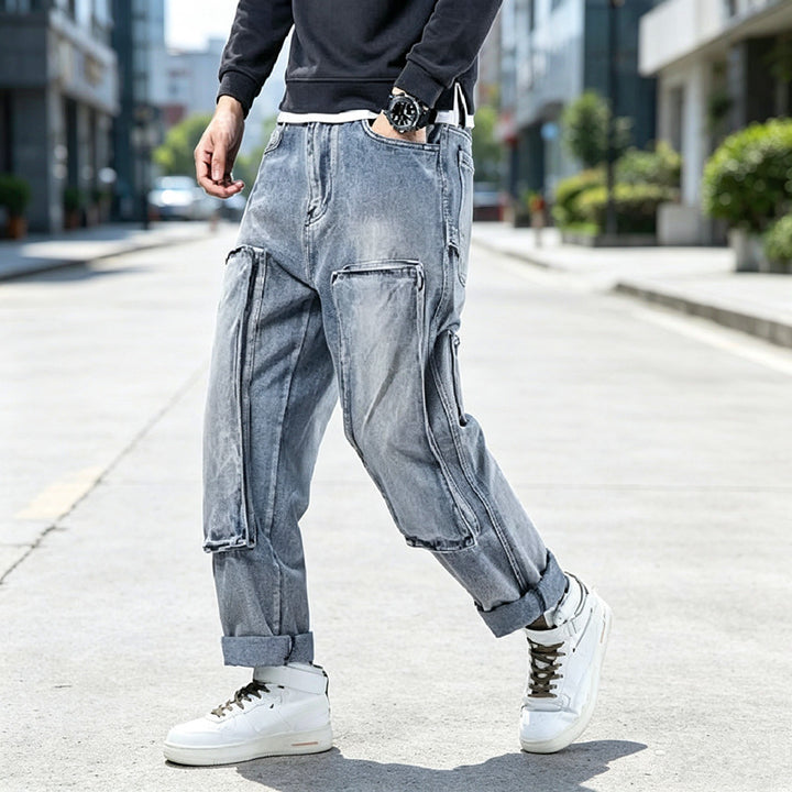 Men's Modern Cargo Jeans Mune Fashion