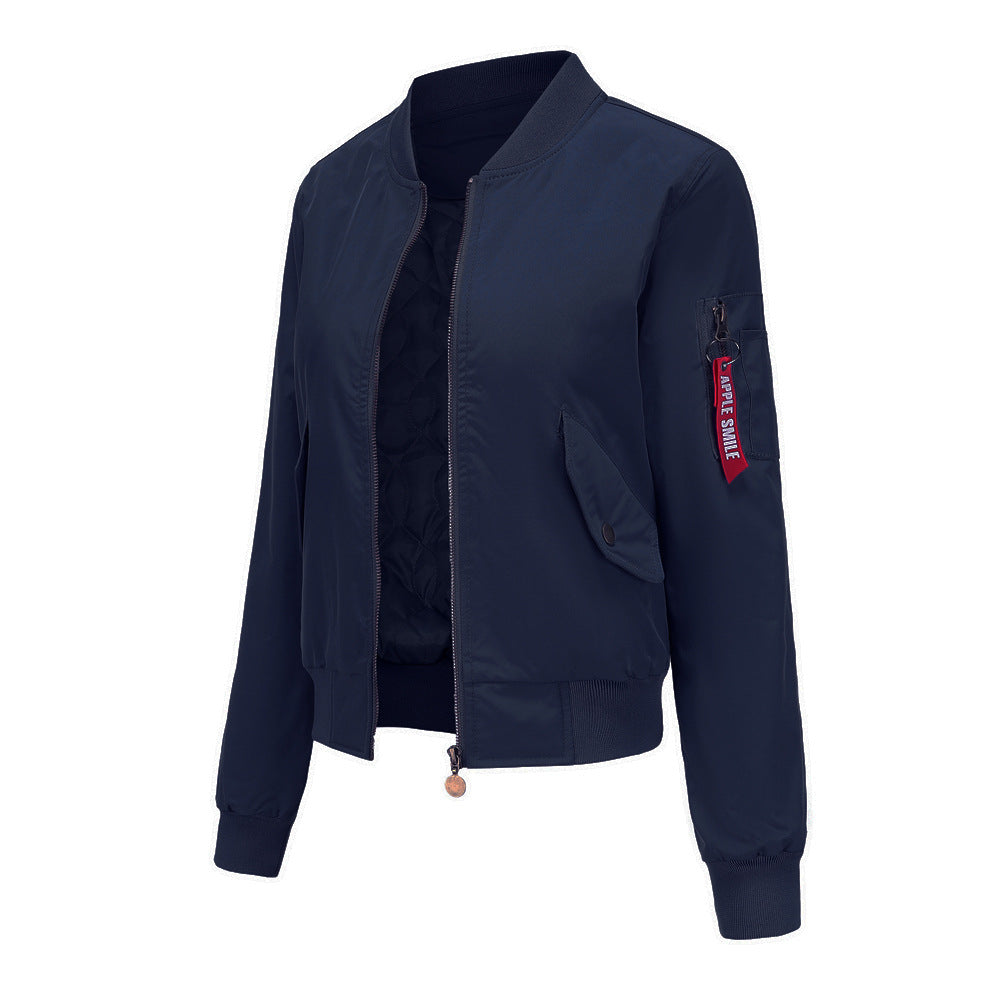 Men's lightweight bomber jacket in classic blouson cut with arm pocket and welt pockets Mune Fashion