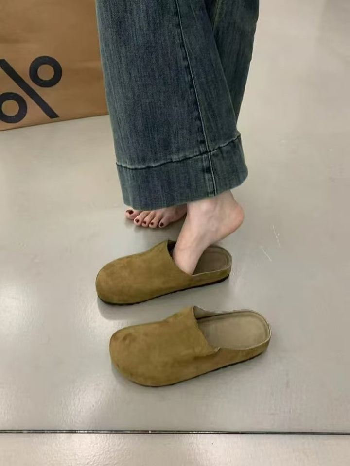 Women's -lined clog slipper with adjustable metal buckle and anatomical cork footbed Mune Fashion