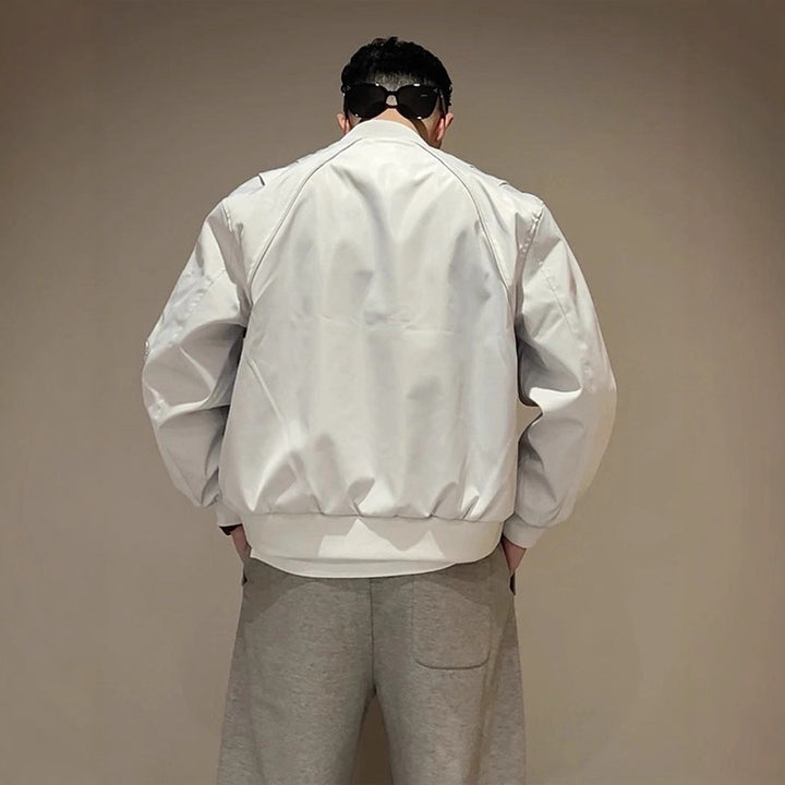 Men's stylish bomber jacket with zipper Mune Fashion