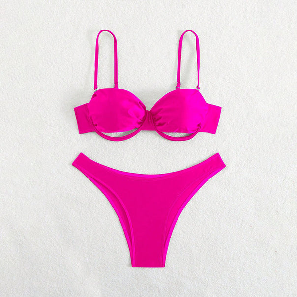 Ladies Triangle Bikini with elegant Push-Up top Mune Fashion