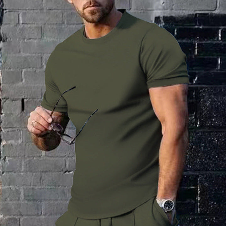 Men's Basic Round Neck T-Shirt