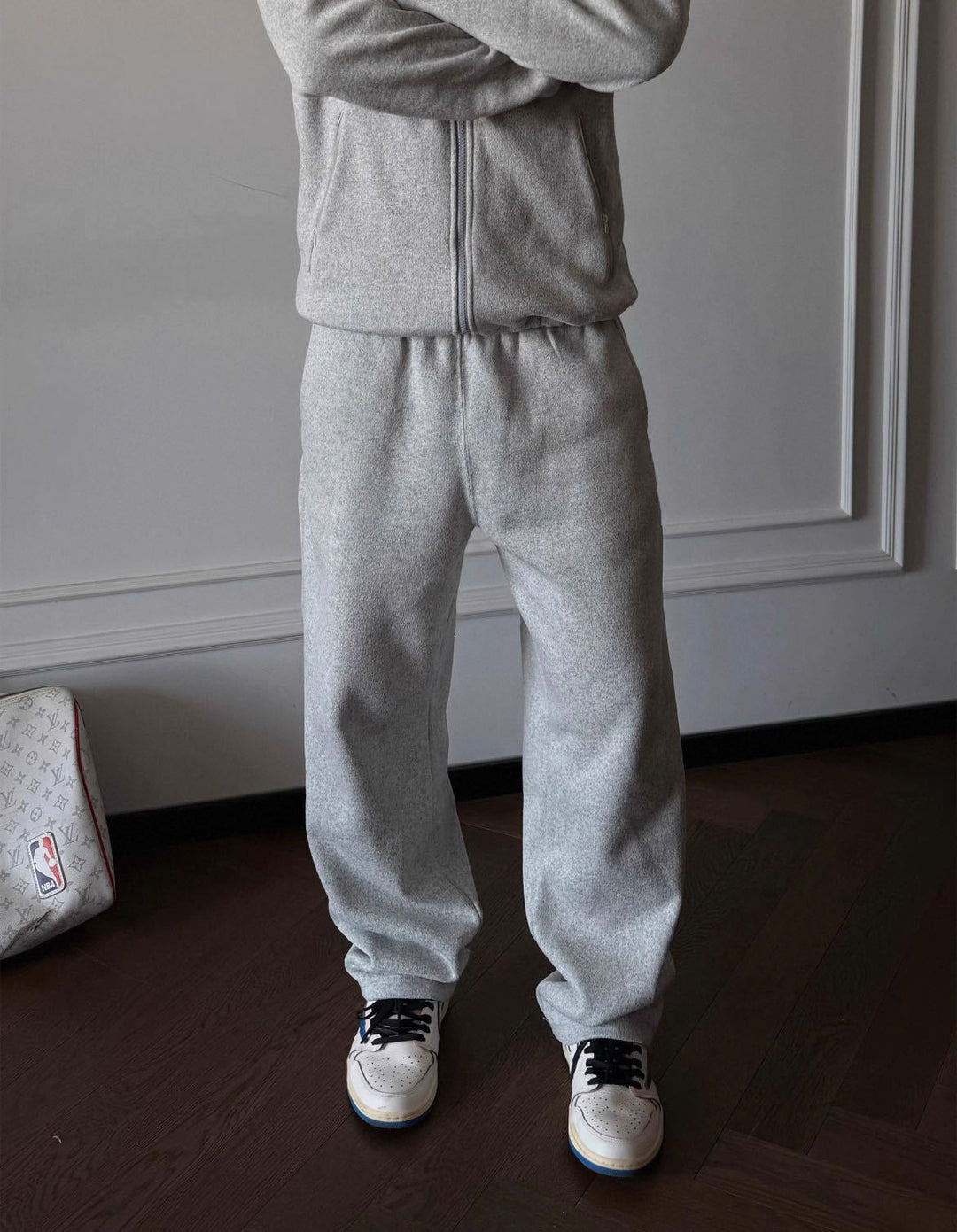 Men's Comfortable Sweat Pants with Elastic Waistband Mune Fashion