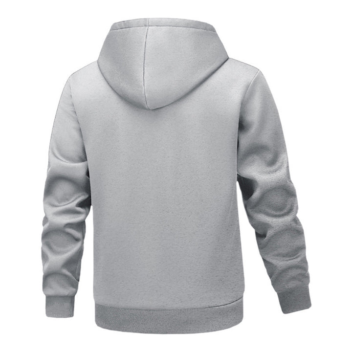 Men's cozy hoodie with cuddly inner lining Mune Fashion