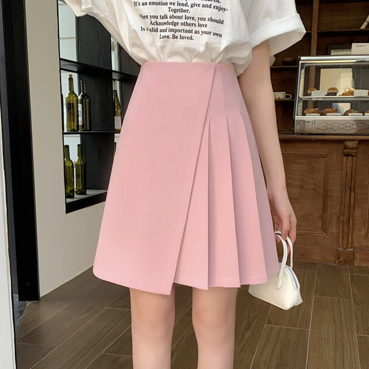 Women's Pleated Mini Skirt with High Waist Mune Fashion