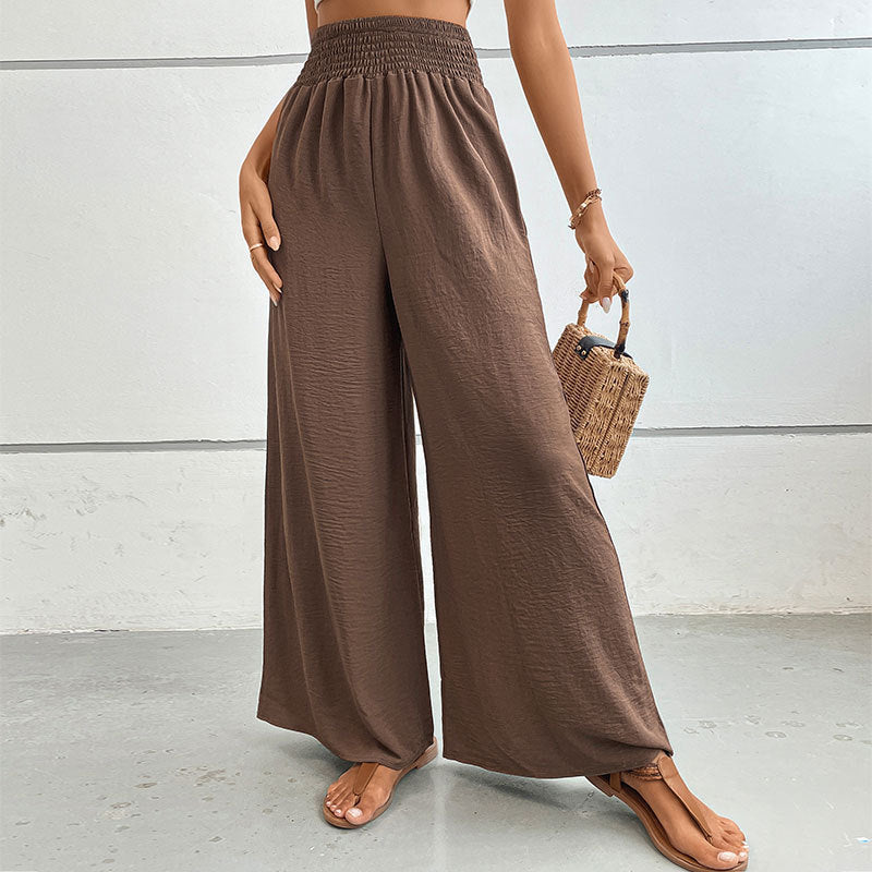 Ladies Elegant Wide Summer Pants Mune Fashion
