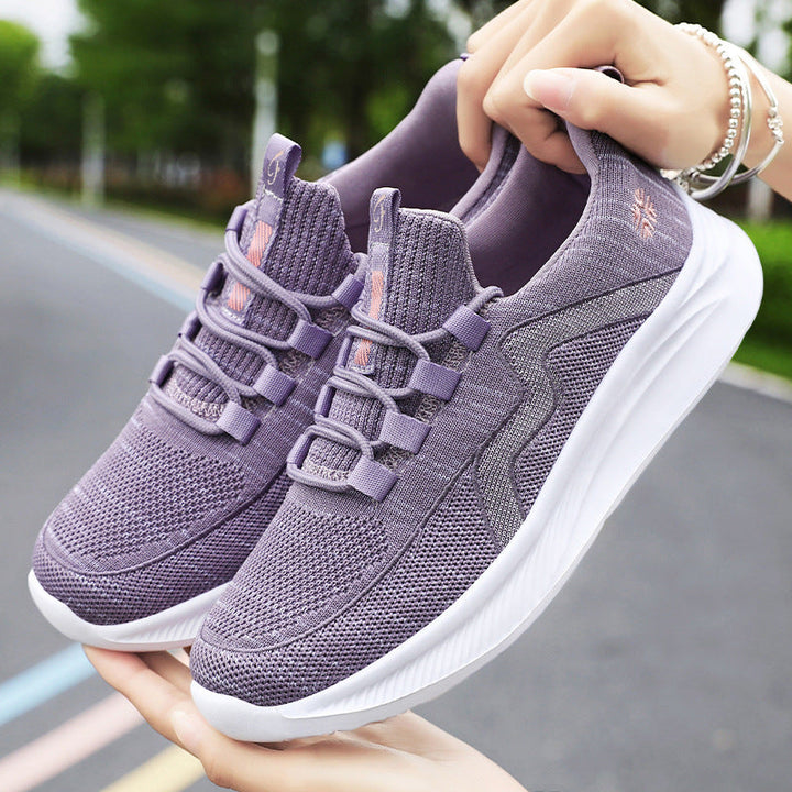 Ladies Sporty and Breathable Sneakers with Innovative Mesh Structure Mune Fashion