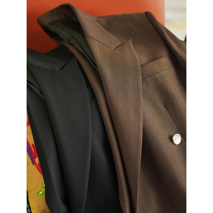 Women Elegant Double-breasted Blazer Mune Fashion 1789269052