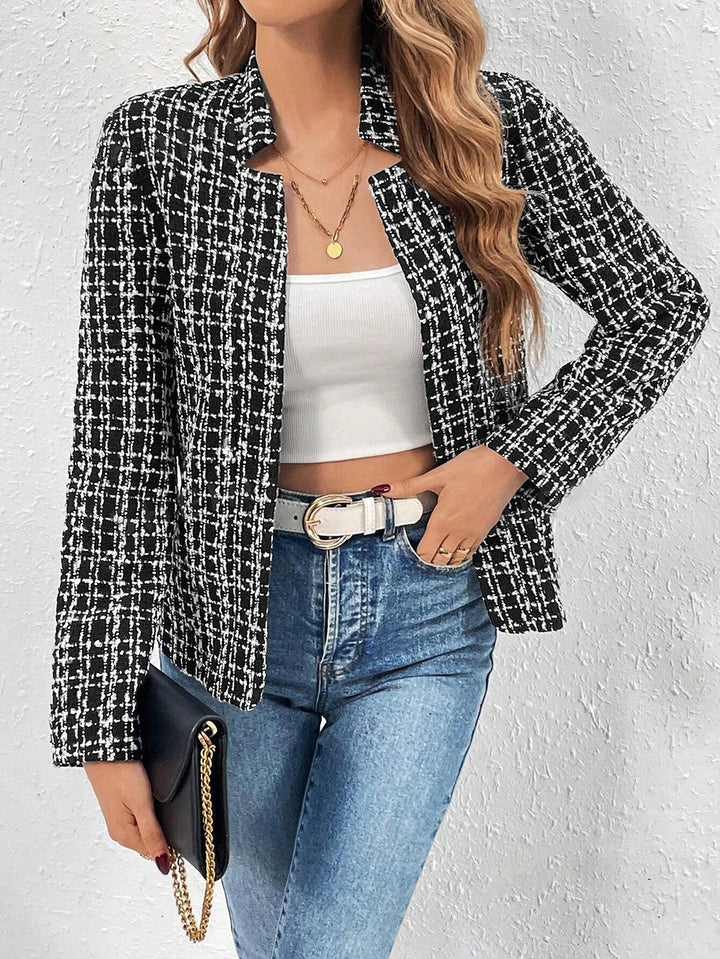 Women's Fashionable Tweed Jacket