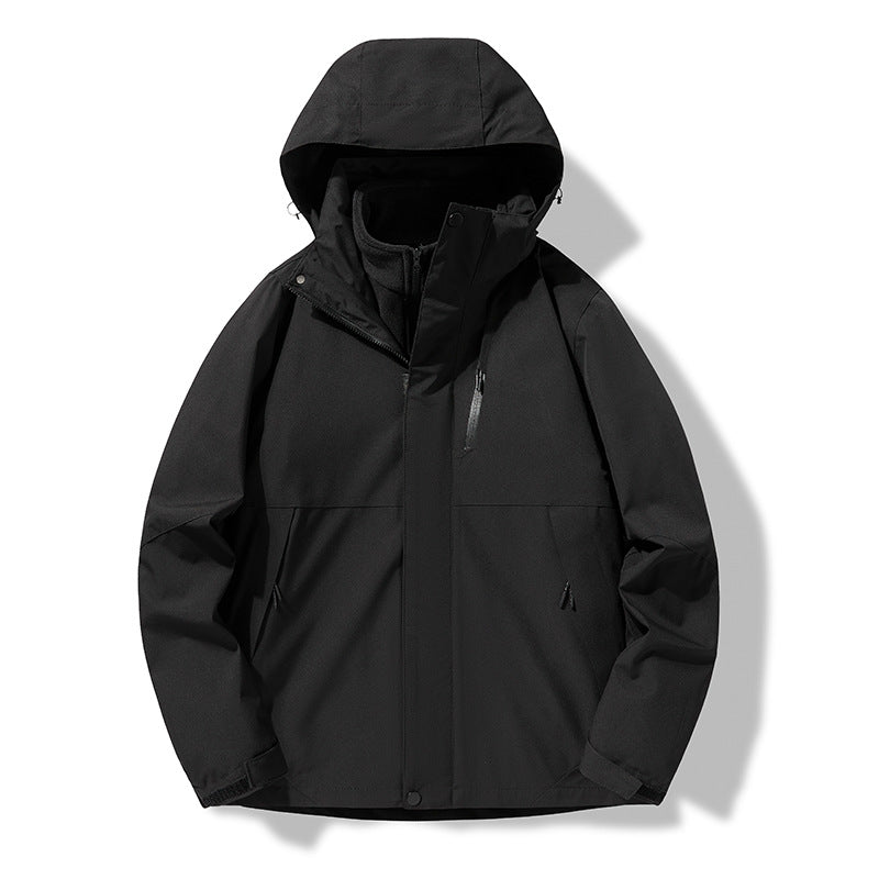Men's Technical Outdoor Jacket with Adjustable Hood Design Mune Fashion 1787797283