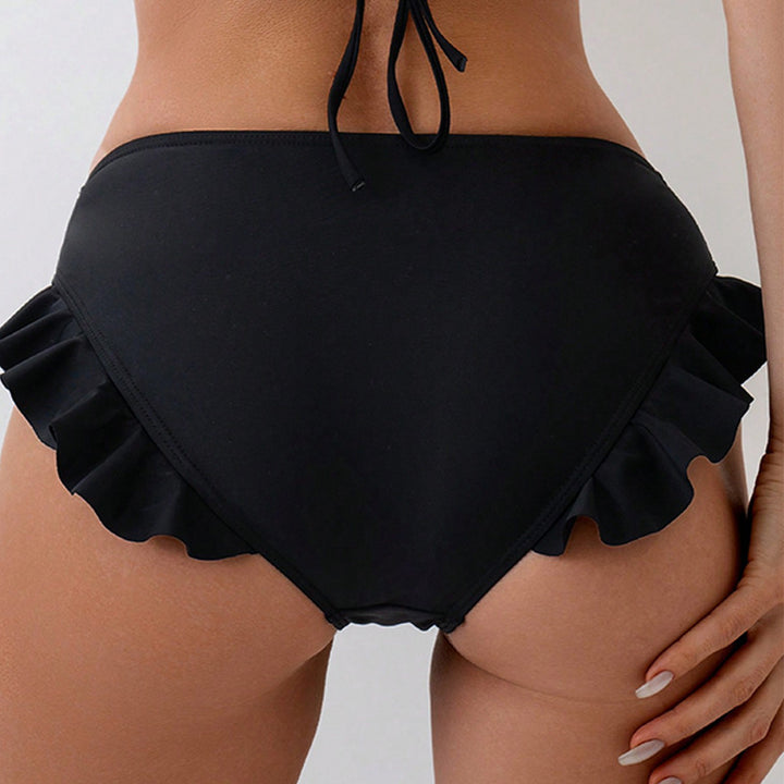 Women's bikini bottoms with cheerful ruffle design Mune Fashion