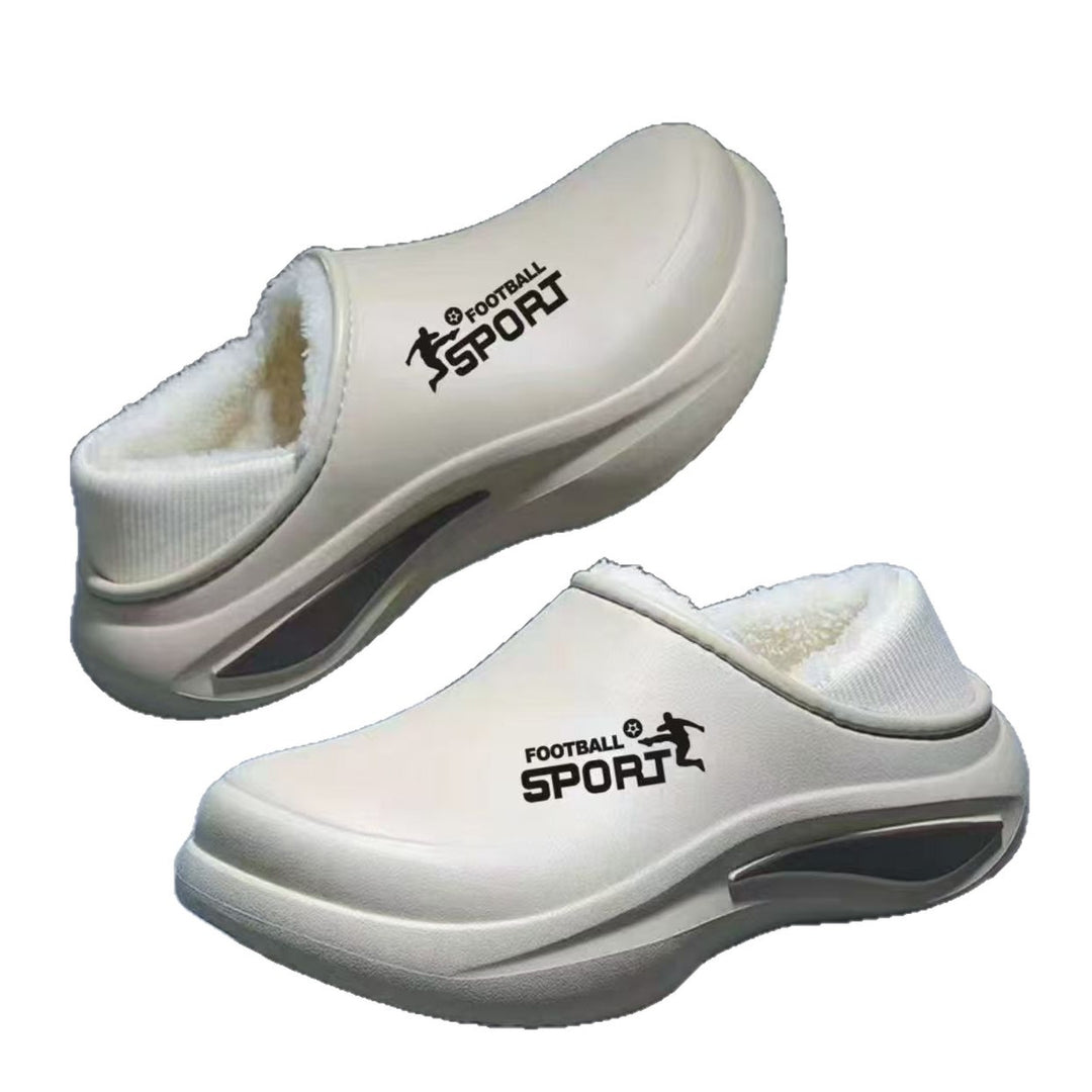 Women's thermo clogs made of EVA with cozy lining, shock-absorbing slip-on sole Mune Fashion
