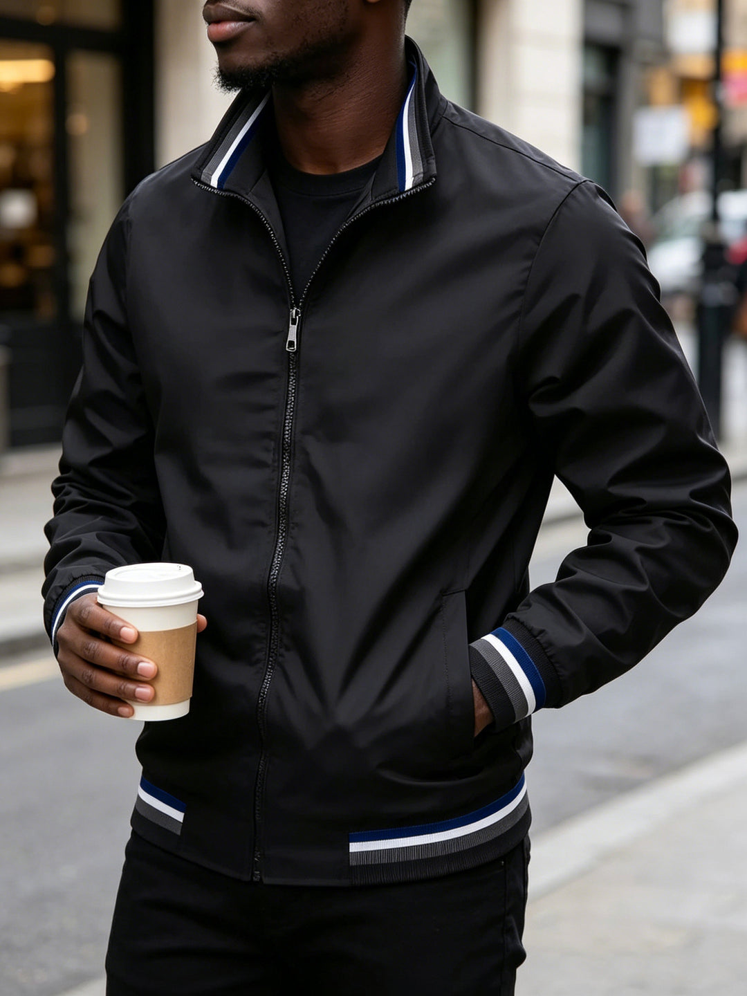 Men's Sporty Bomber Jacket Mune Fashion