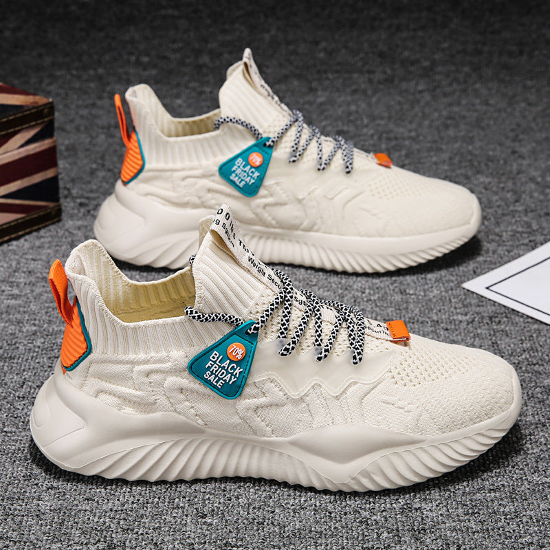 Women sporty upper stretch sneakers with non-slip sole and high comfort Mune Fashion