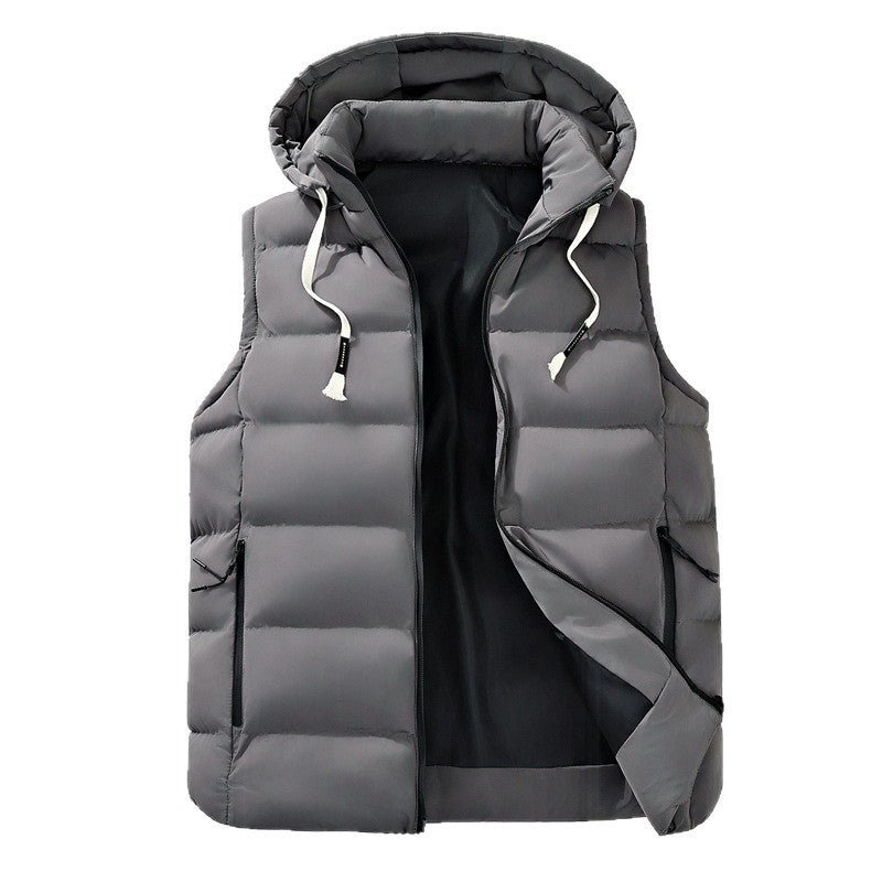 Women's Fashion Padded Hooded Vest Mune Fashion