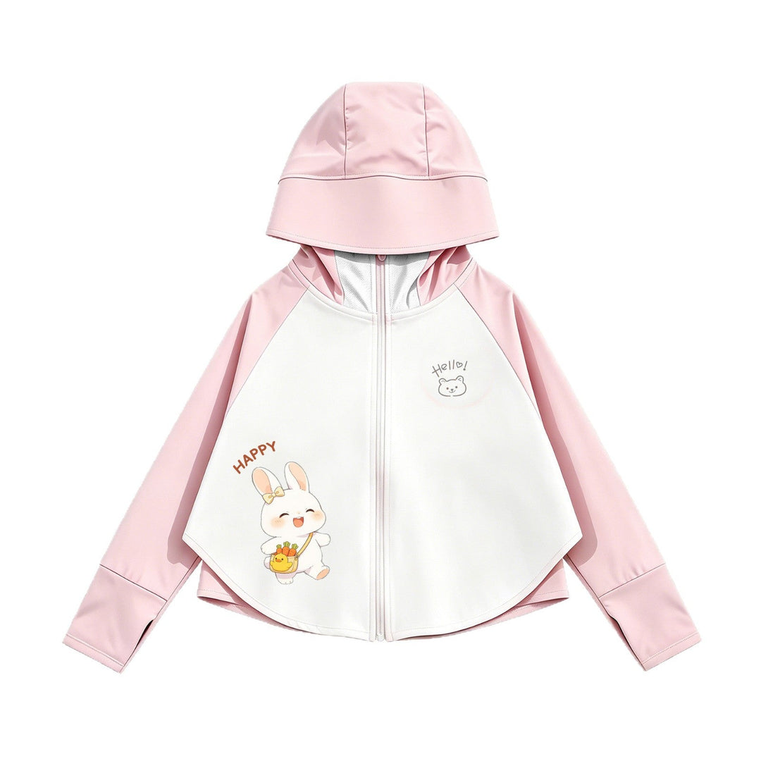 Children's sun protection jacket with hood and breathable fabric Mune Fashion
