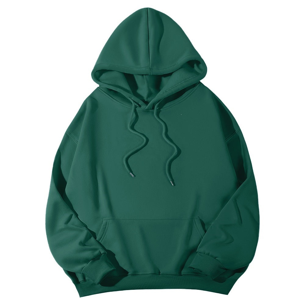 Unisex minimalist hoodie with extended back and kangaroo pocket Mune Fashion