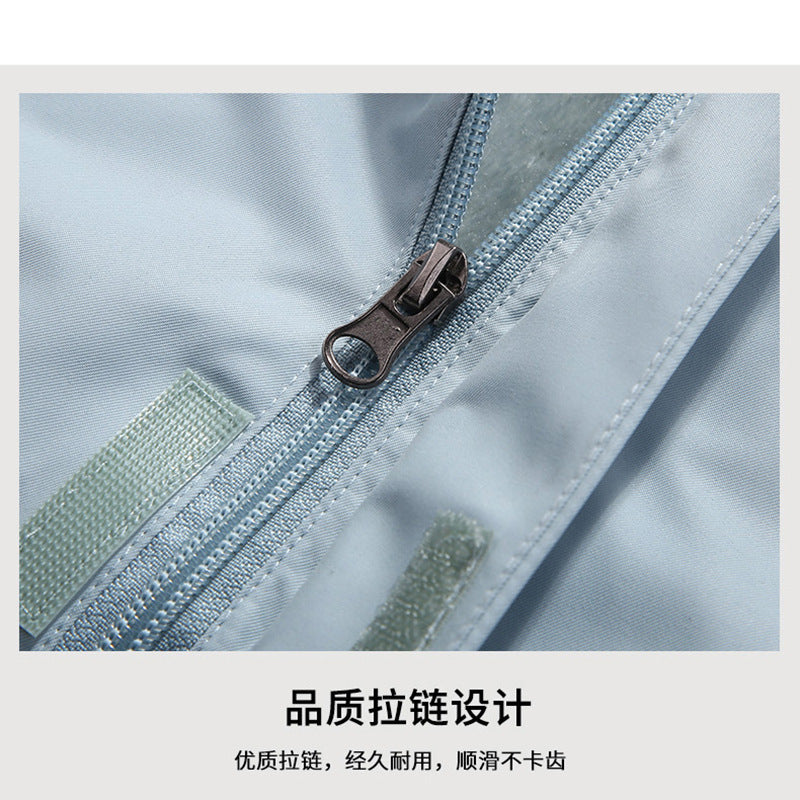 Women double-layer outdoor jacket with removable fleece inner jacket and windproof membrane Mune Fashion