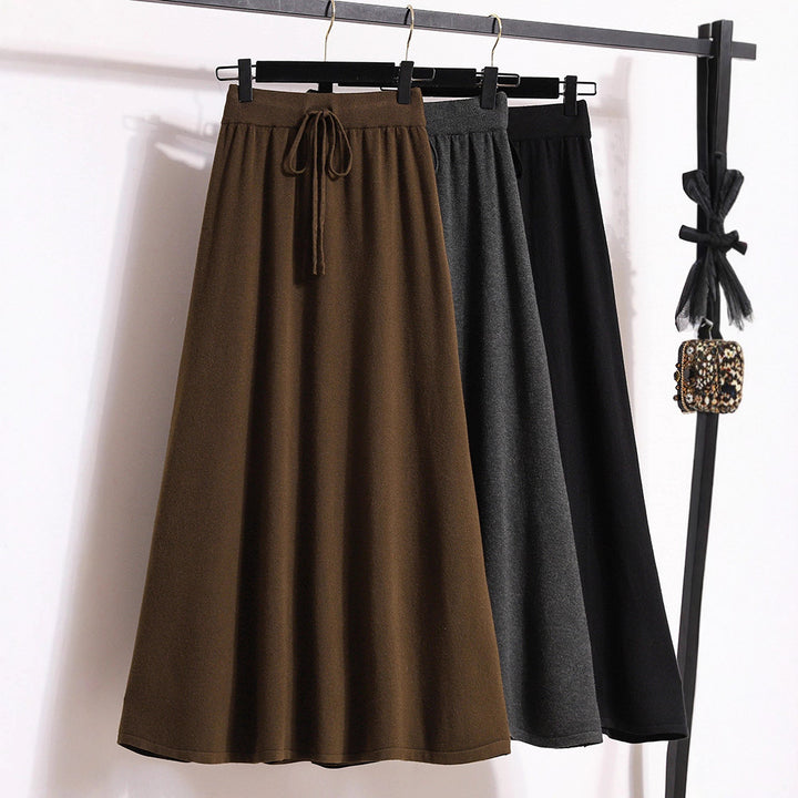 Ladies Long, Swinging Casual Skirt Mune Fashion