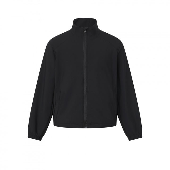 Unisex Lightweight technical short jacket with stand-up collar, concealed zipper and elastic cuffs Mune Fashion
