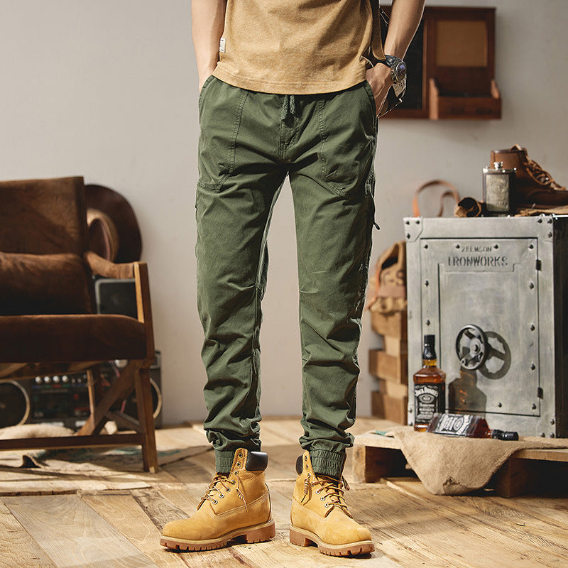 Men's Cargo Jogger Pants with Multi-Function Pockets Mune Fashion