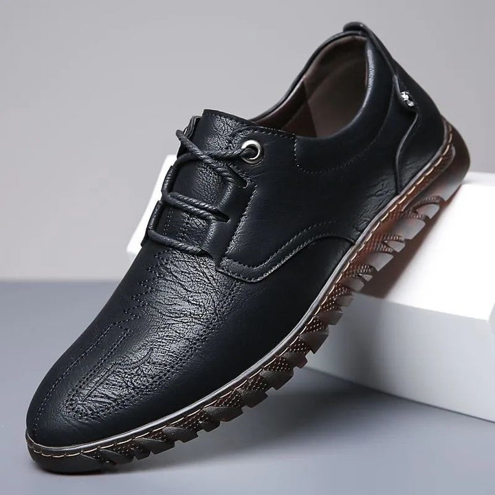Men's Elegant Leather Sneaker Mune Fashion