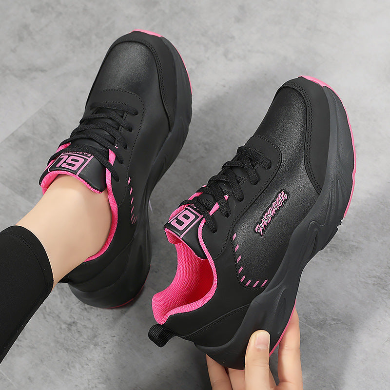 Women's voluminous sneakers with padded collar and shock-absorbing sole Mune Fashion