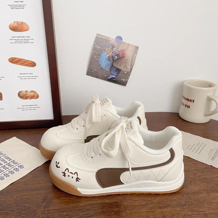Women's Comfortable Casual Sneakers with Playful Animal Designs Mune Fashion