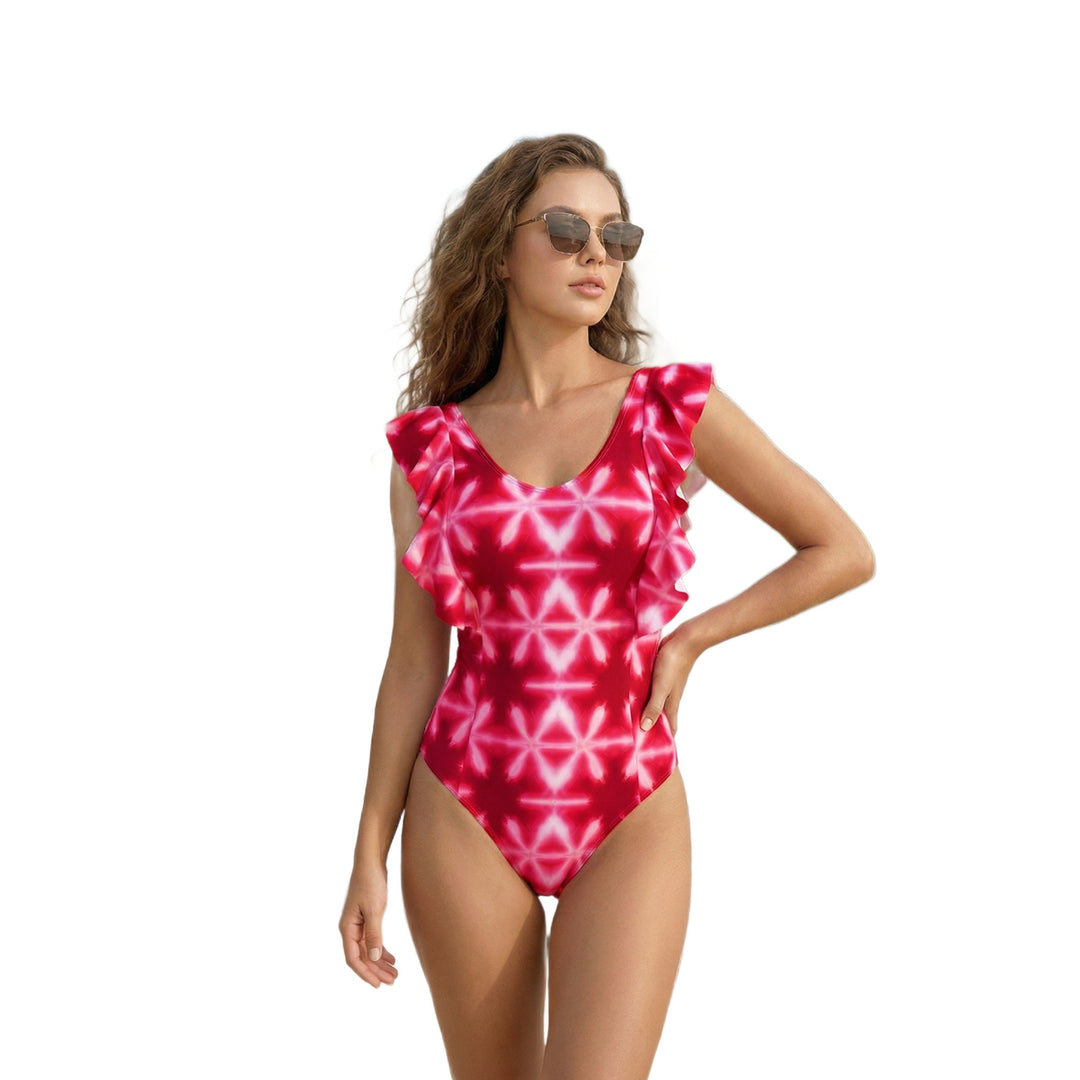 Women Sophisticated Swimsuit with Ruffle Details Mune Fashion