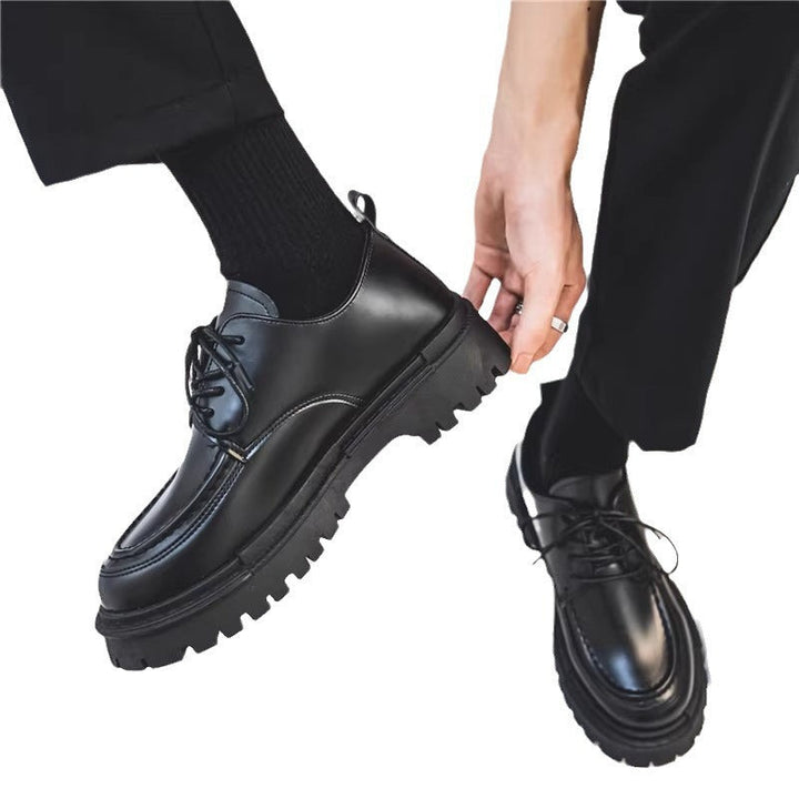 Women's Modern Lace-Up Shoes with Robust Profile and Trendy Design Mune Fashion