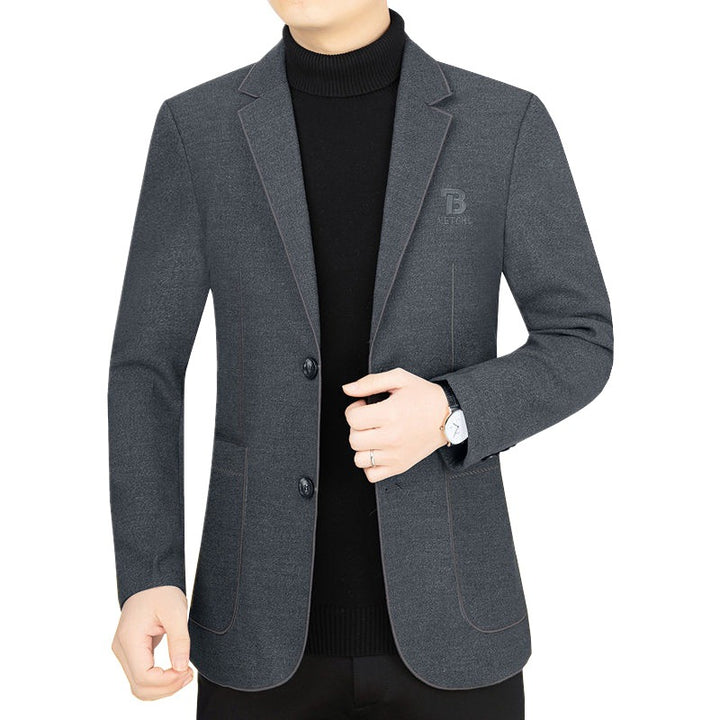 Men's Slim-Fit Blazer made of lightweight blended fabric Mune Fashion with texture Mune Fashion