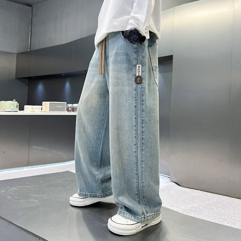 Men's wide denim pants Mune Fashion