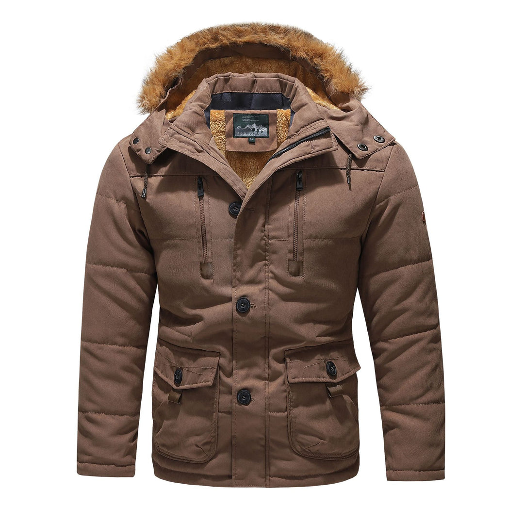 Men Comfortable Winter Parka Mune Fashion