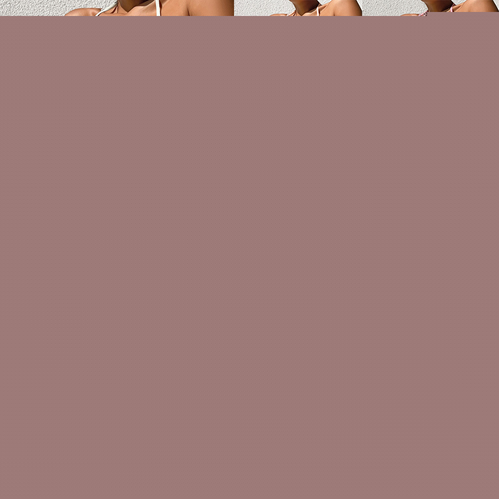 Women's Triangle Bikini with Elegant Wrap Towel Mune Fashion