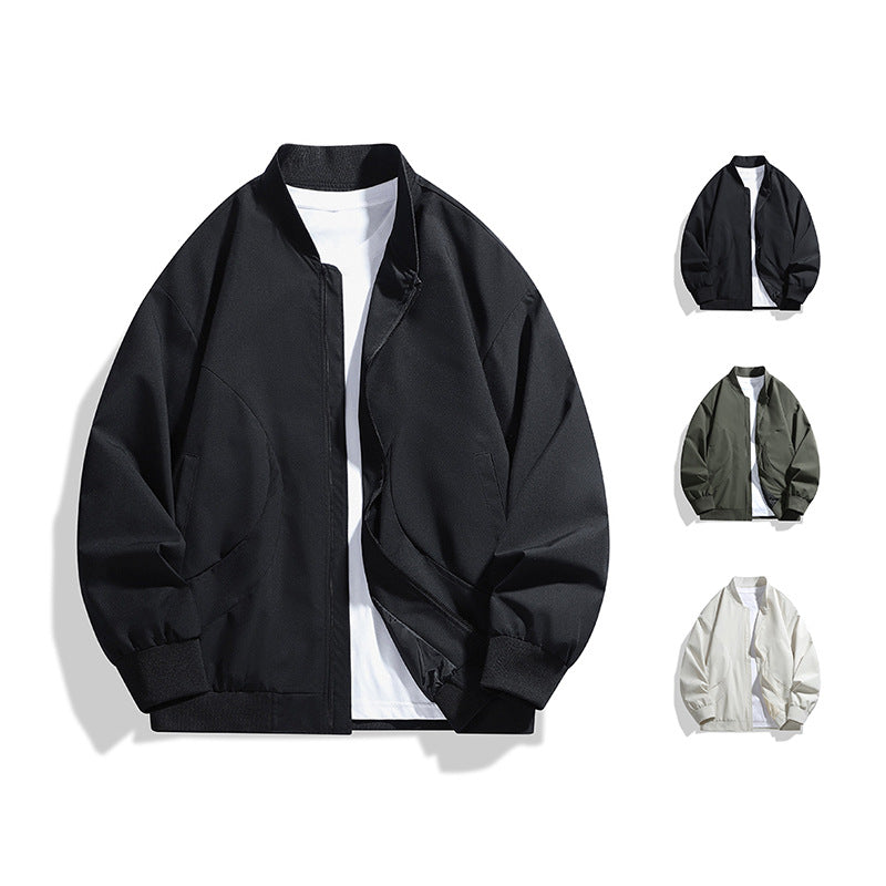 Men's bomber jacket with minimalist quilted structure, windproof and ribbed cuffs Mune Fashion