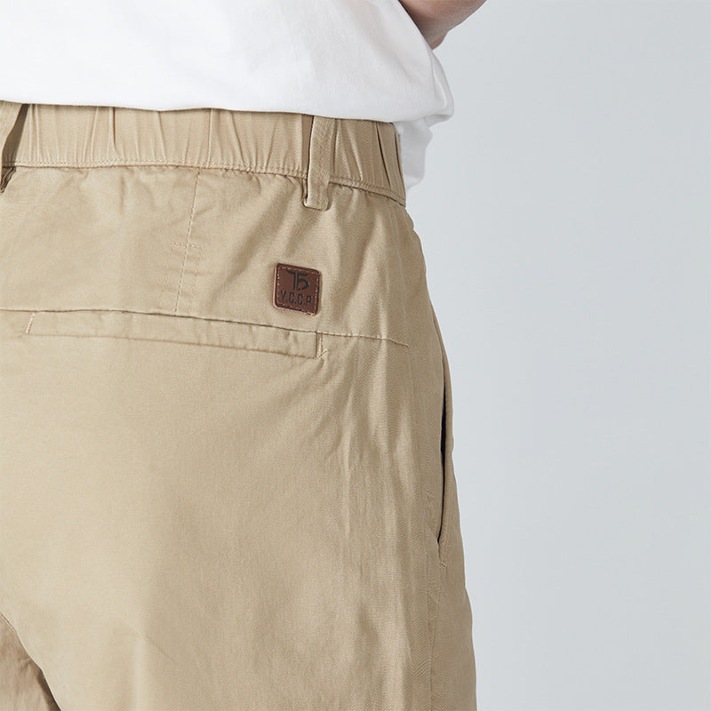 Men's Classic Cotton Chino Pants with Straight Leg and Clean Minimal Design Mune Fashion