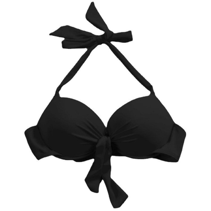 Ladies Push-Up Bikini Top with Elegant Bow Design Mune Fashion