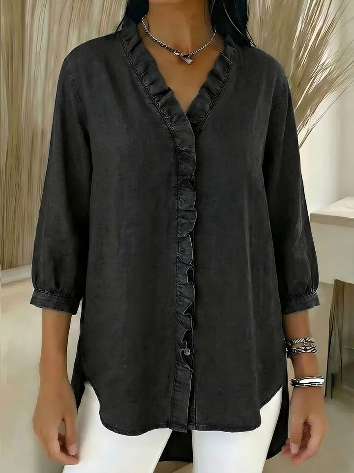 Women Long Sleeve Blouse Mune Fashion