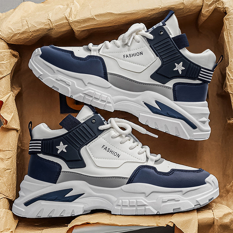Ladies sporty chunky sneakers with stable tread sole and ergonomic cushioning Mune Fashion