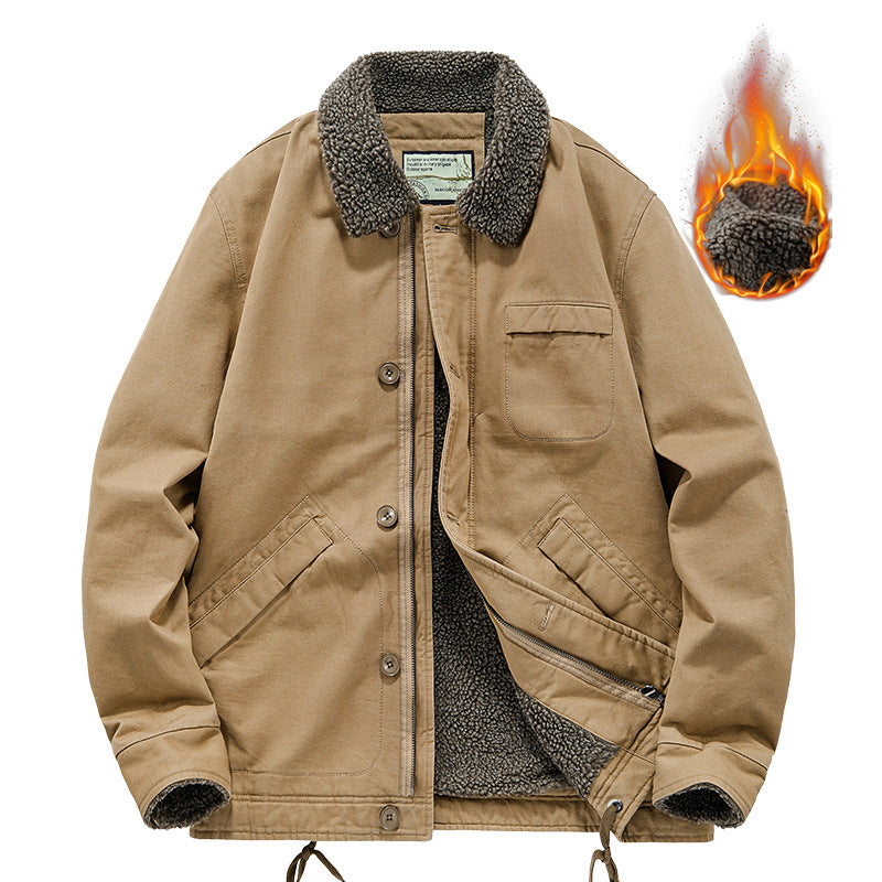 Men's Casual Transitional Jacket with Teddy Lining Mune Fashion