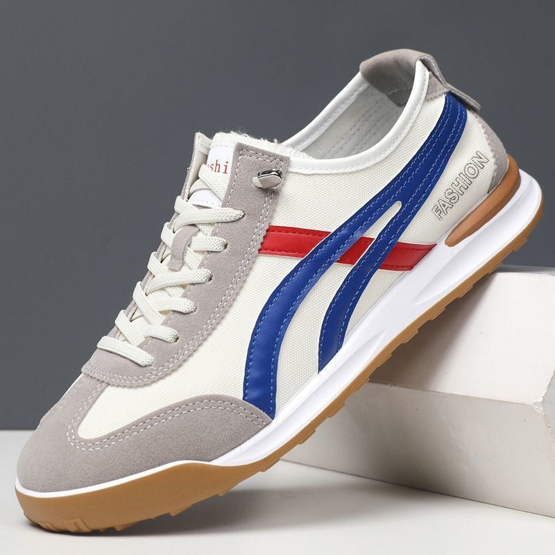 Men's Sporty Sneakers with Breathable Inserts Mune Fashion