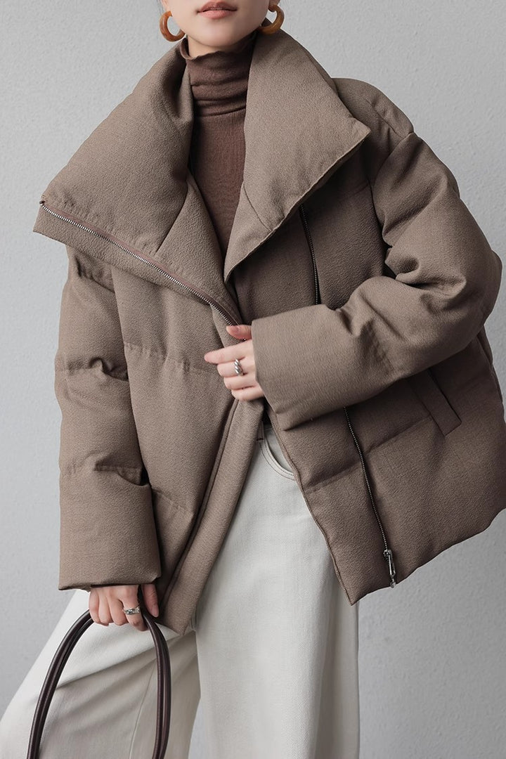 Women's Fashionable Oversized Down Jacket Mune Fashion