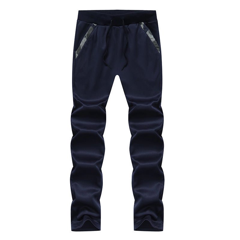Men's Modern Tracksuit in Camouflage Mesh Mix with Stand Collar and Drawstring Mune Fashion