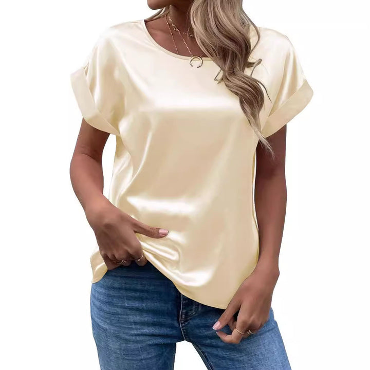 Women Satin Blouse Mune