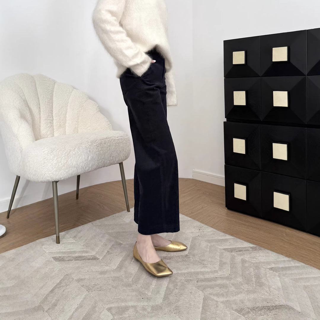 Women Elegant and Comfortable Fabric Trousers Drune