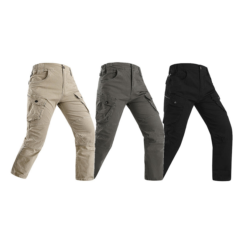Men's robust cargo pants with reinforced knee sections and multiple pockets Mune Fashion