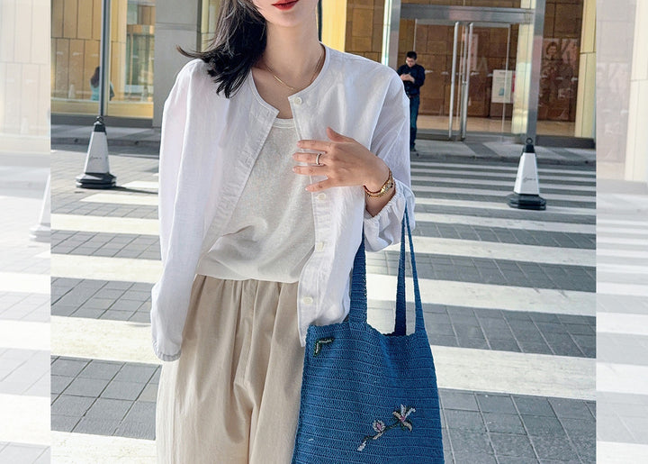 Women Casual Long Sleeve Blouse Mune Fashion