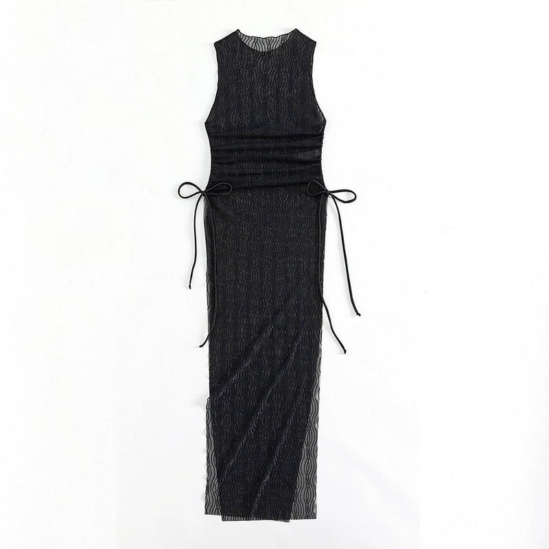 Women's Casual Maxi Dress with Ruffle Details Mune Fashion